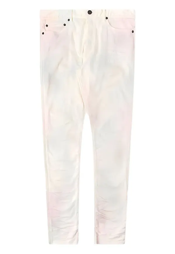 John Elliott creased slim-fit jeans - Vit