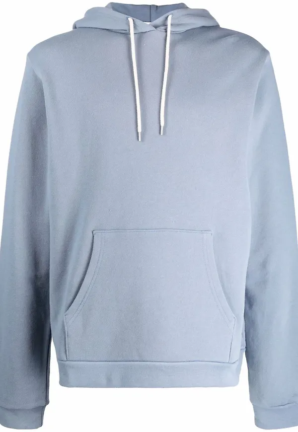 John Elliott långärmad hoodie - Blå