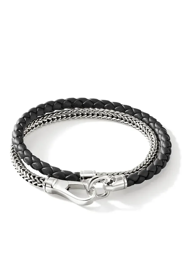 John Hardy armband i sterlingsilver - Silverfärgad