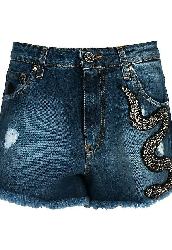 John Richmond Albanse shorts Blå, Dam