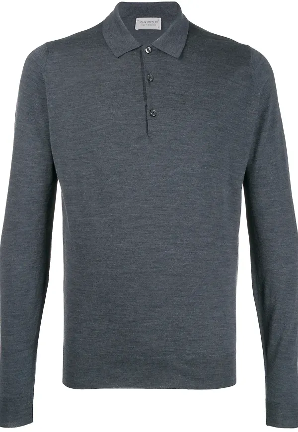 John Smedley Belper skjorta - Grå