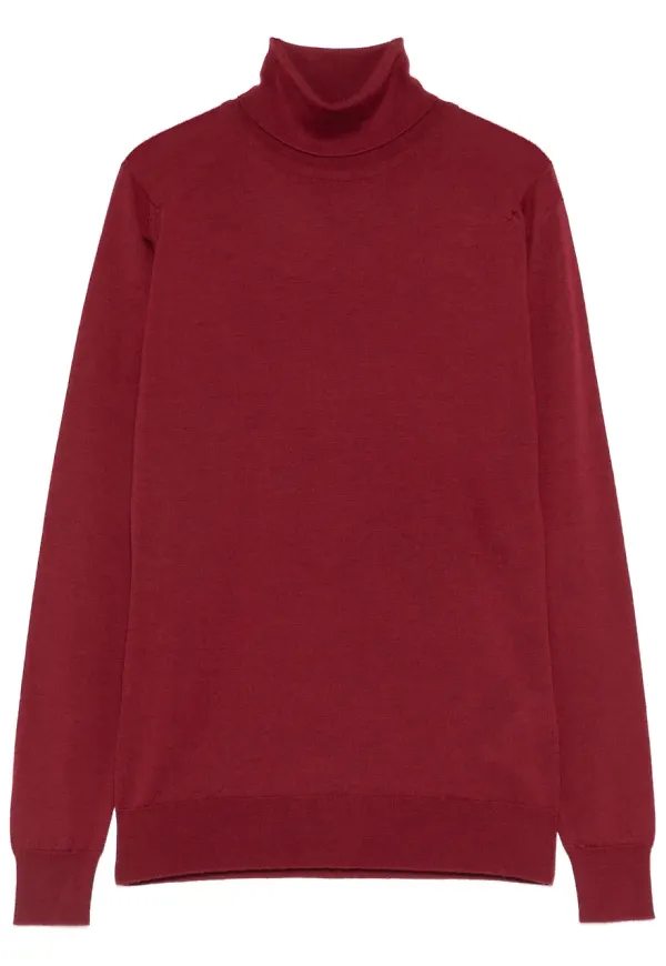 John Smedley Catkin tröja - Röd