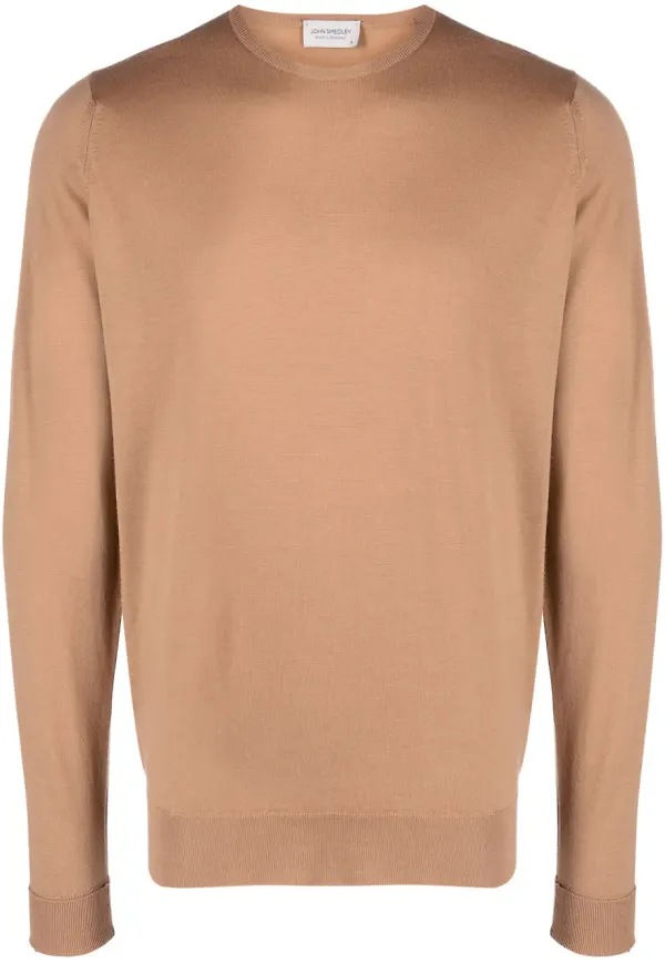 John Smedley Marcus tröja - Brun