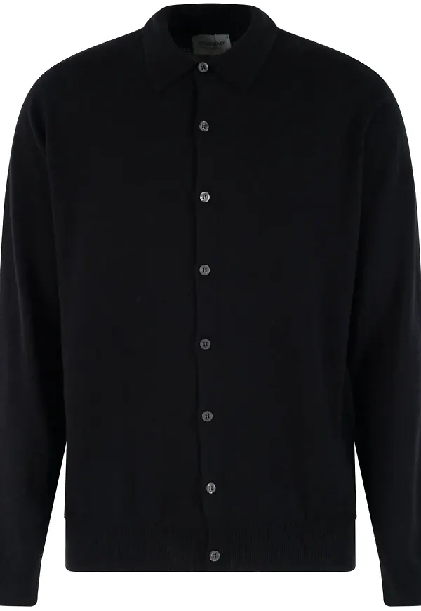 John Smedley Tibor kofta - Svart