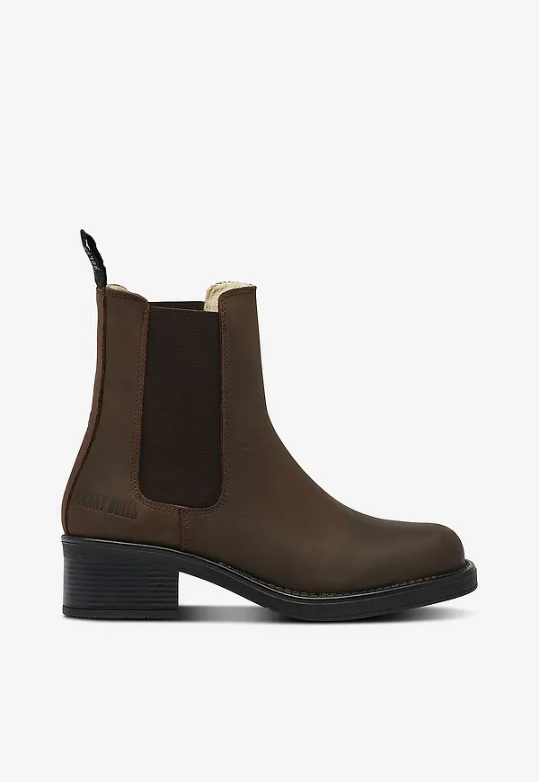 Johnny Bulls - Chelseaboots i skinn - Brun