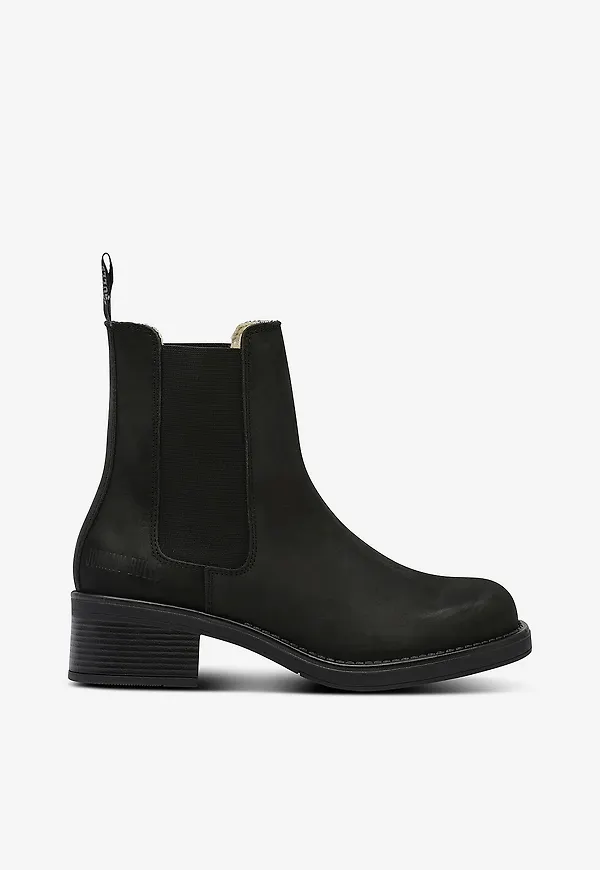 Johnny Bulls - Chelseaboots i skinn - Svart