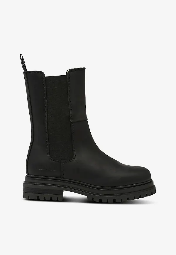 Johnny Bulls - Varmfodrade chelseaboots - Svart