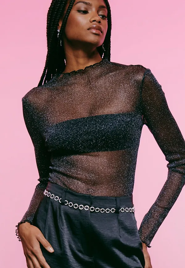 Jolie glitter top