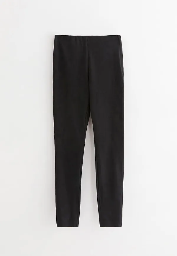 JONNA Slim fit byxa med hög midja