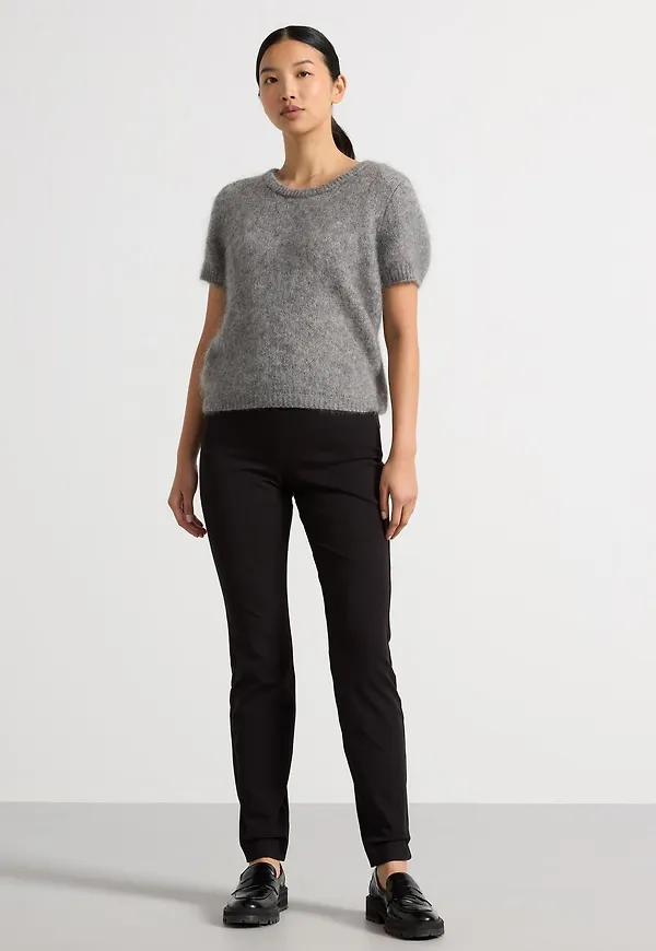 JONNA Slim fit byxa med hög midja