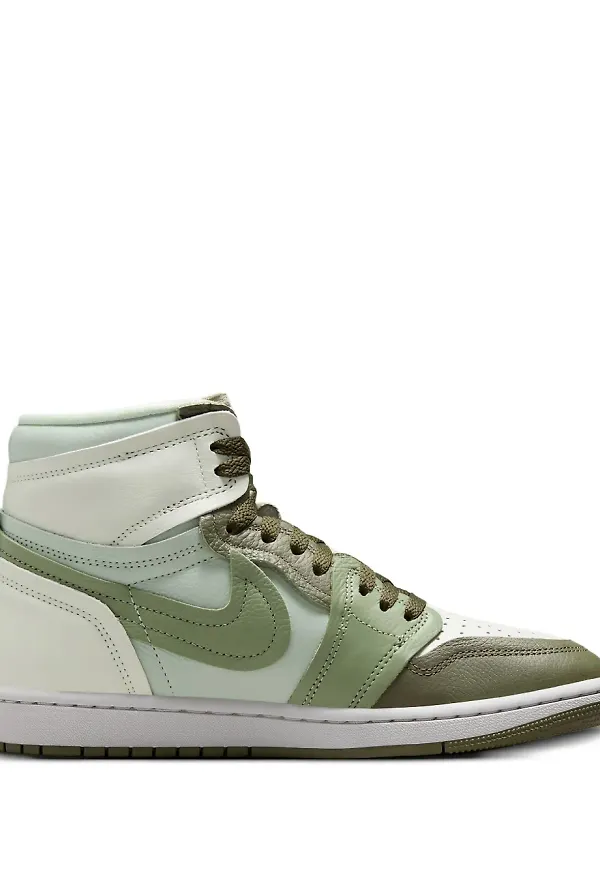 Jordan 1 höga sneakers - Grön
