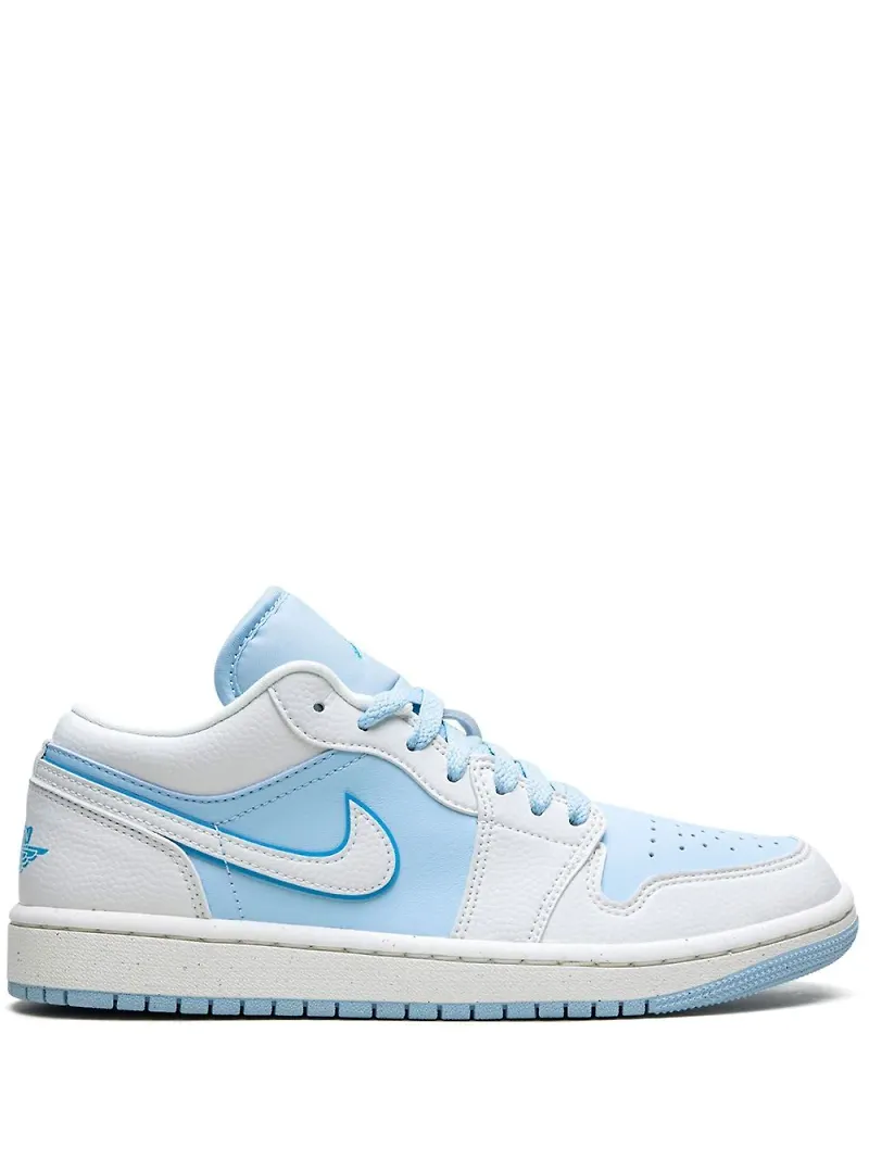 Jordan Air Jordan 1 Ice Blue låga sneakers - Vit