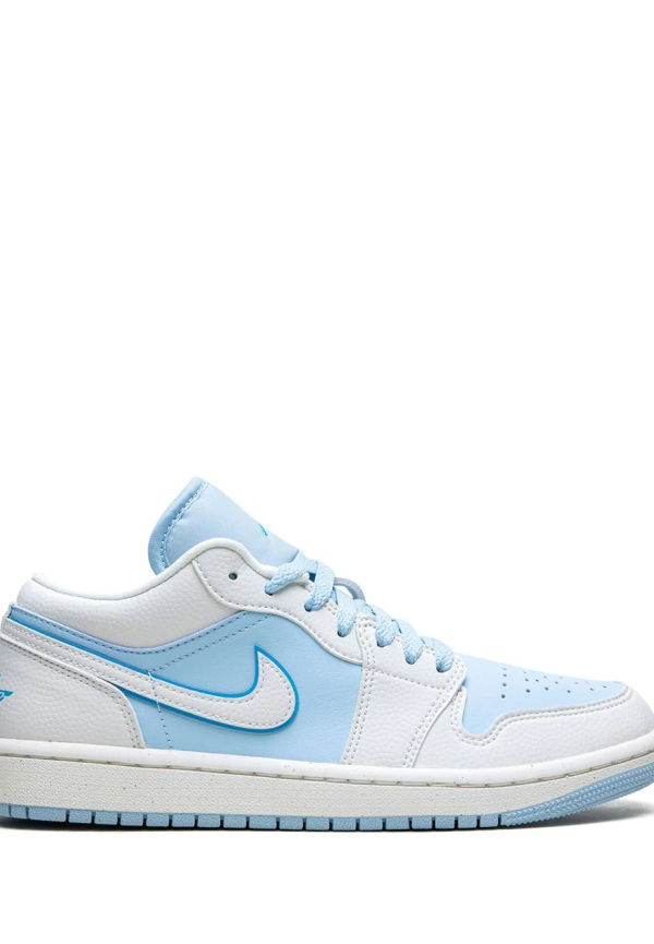 Jordan Air Jordan 1 Ice Blue låga sneakers - Vit