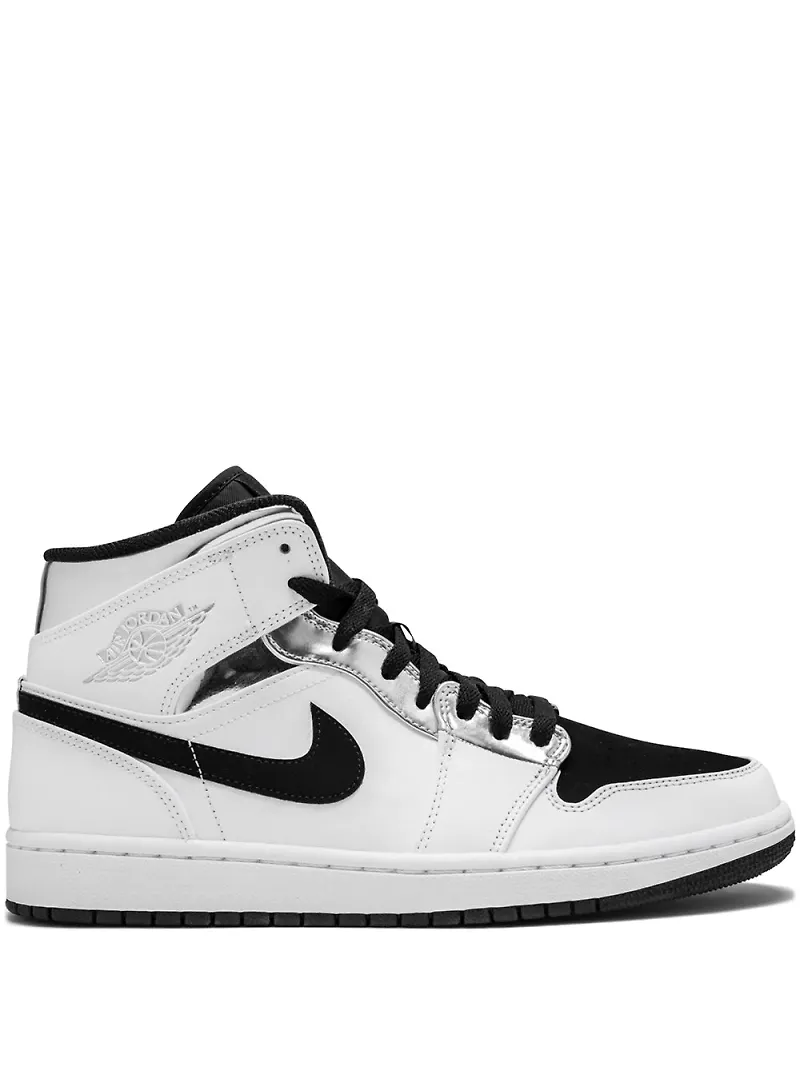 Jordan Air Jordan 1 medelhöga sneakers - Vit