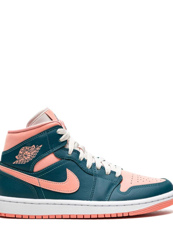 Jordan Air Jordan 1 Mid Dark Teal Blue sneakers - Grön