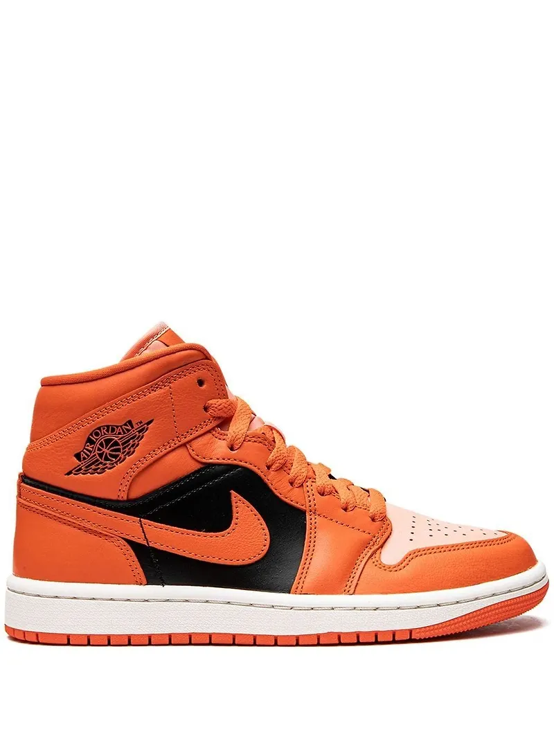 Jordan Air Jordan 1 Mid SE Orange/Black sneakers