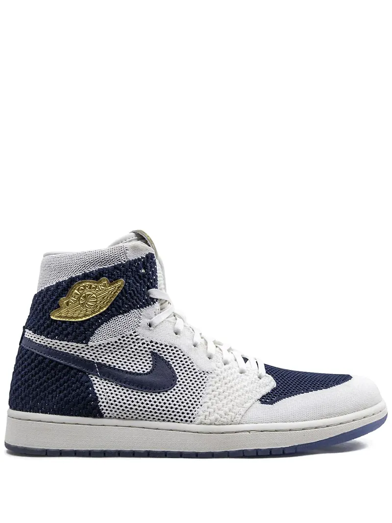 Jordan Air Jordan 1 Retro Hi Flyknit sneakers - Vit