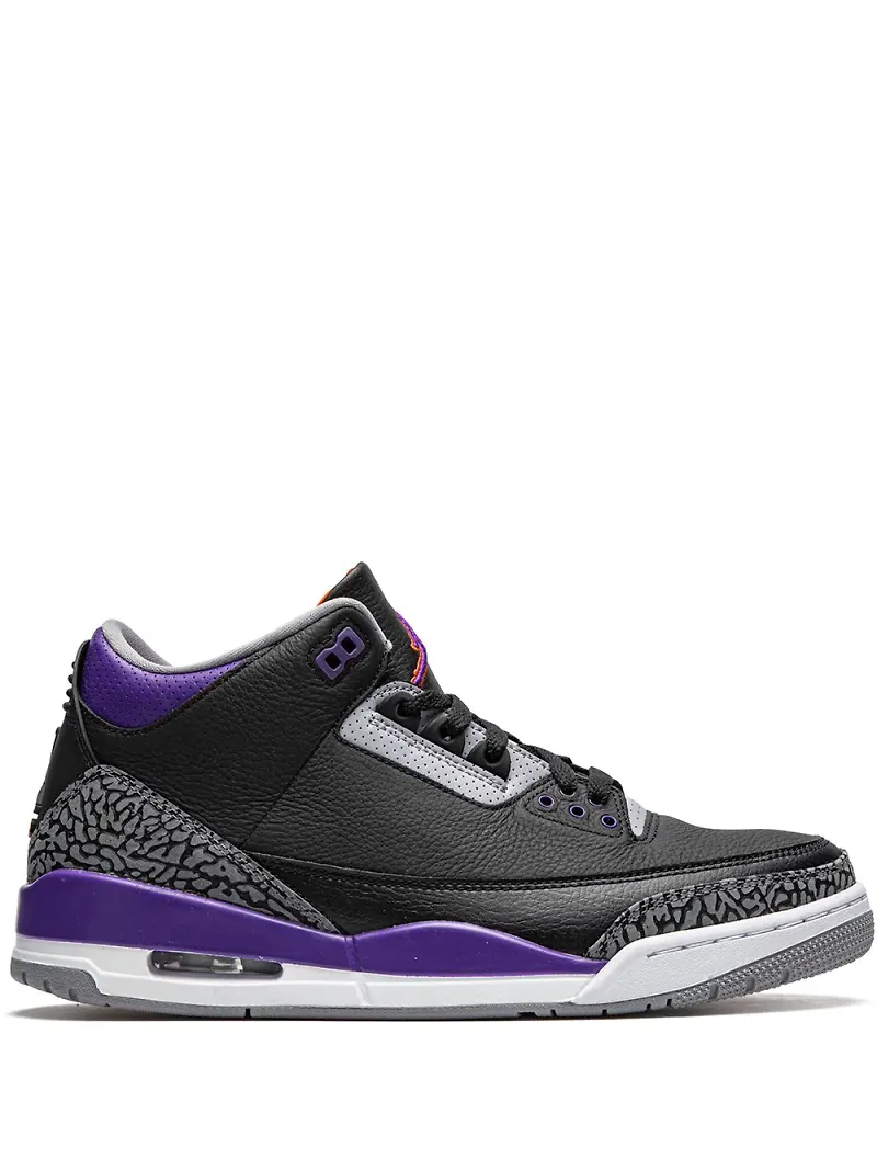 Jordan Air Jordan 3 Court Purple sneakers - Svart
