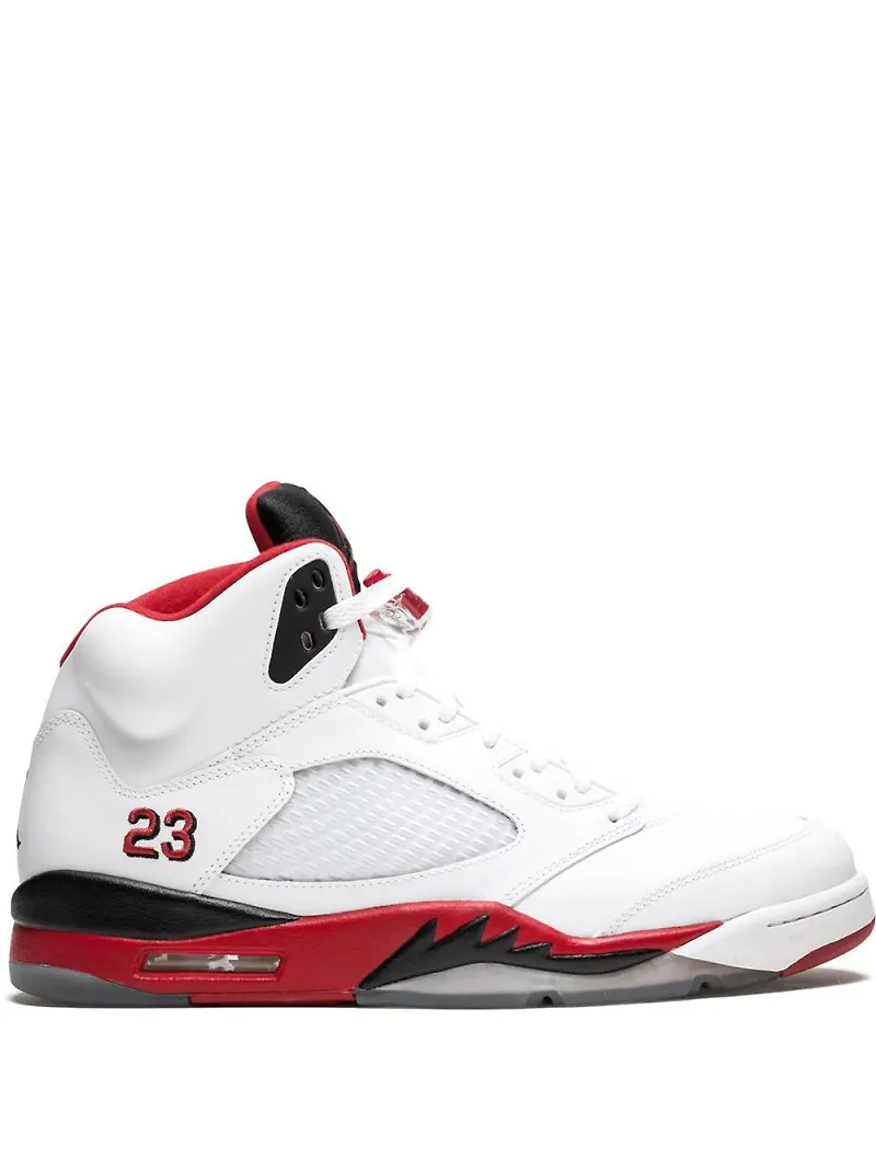 Jordan Air Jordan 5 Retro höga sneakers - Vit