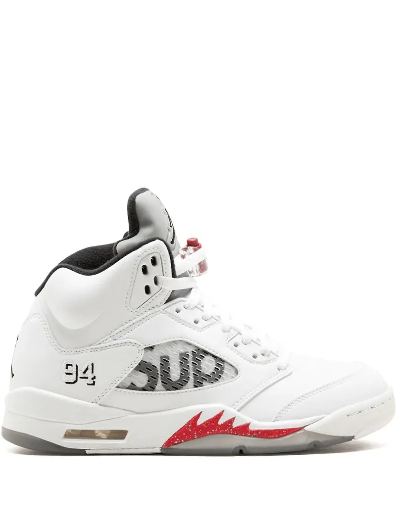 Jordan Air Jordan 5 Retro Supreme sneakers - Vit