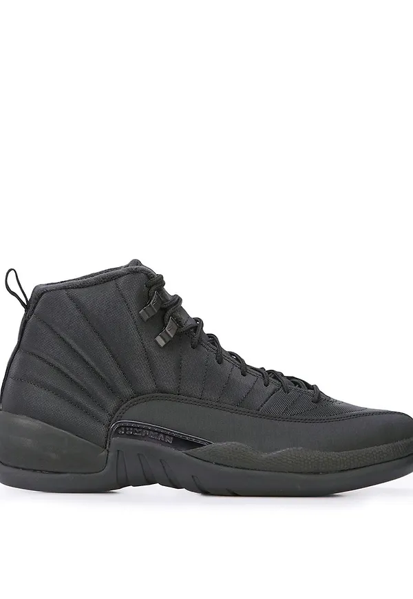 Jordan quiltade höga sneakers - Svart