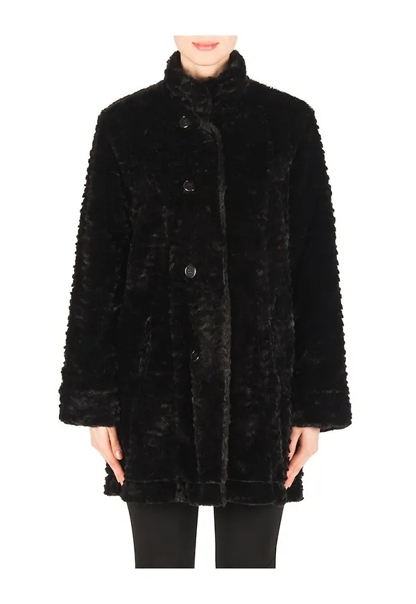 Joseph Ribkoff Coat Svart, Dam