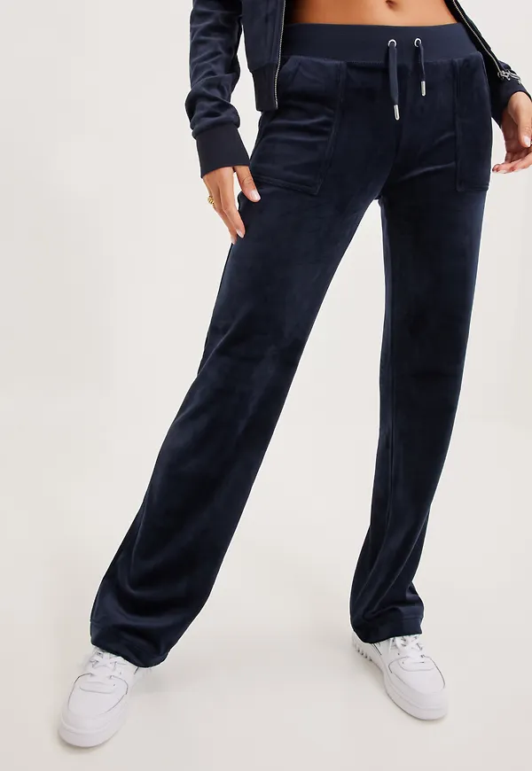 Juicy Couture - Blå - Del Ray Pocket Pant