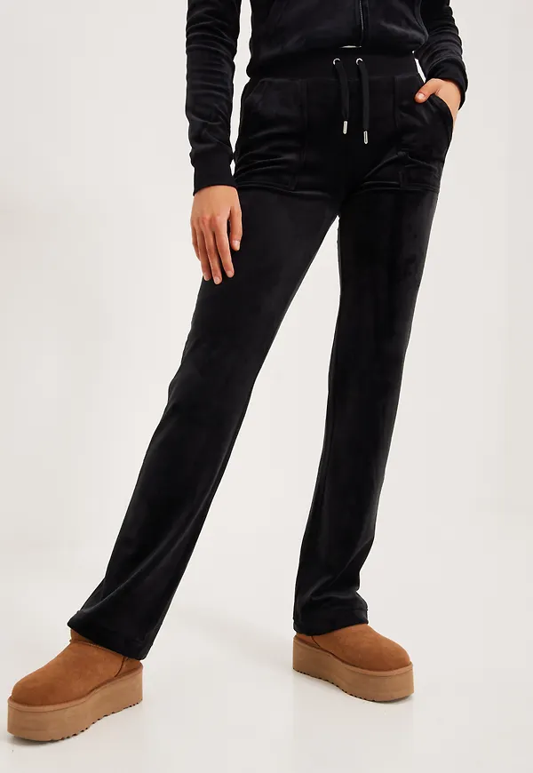 Juicy Couture - Svart - Del Ray Pocket Pant