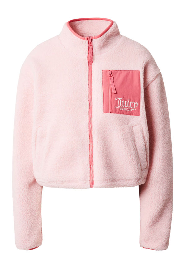 Juicy Couture Sport Funktionsfleecejacka rosa / rosa / vit