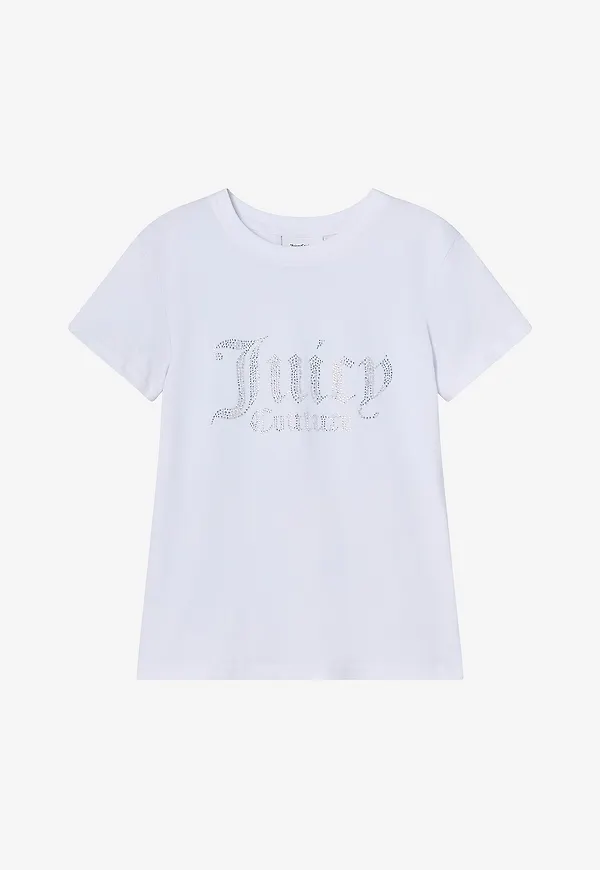 Juicy Couture - T-shirt Diamante Fitted - Lila