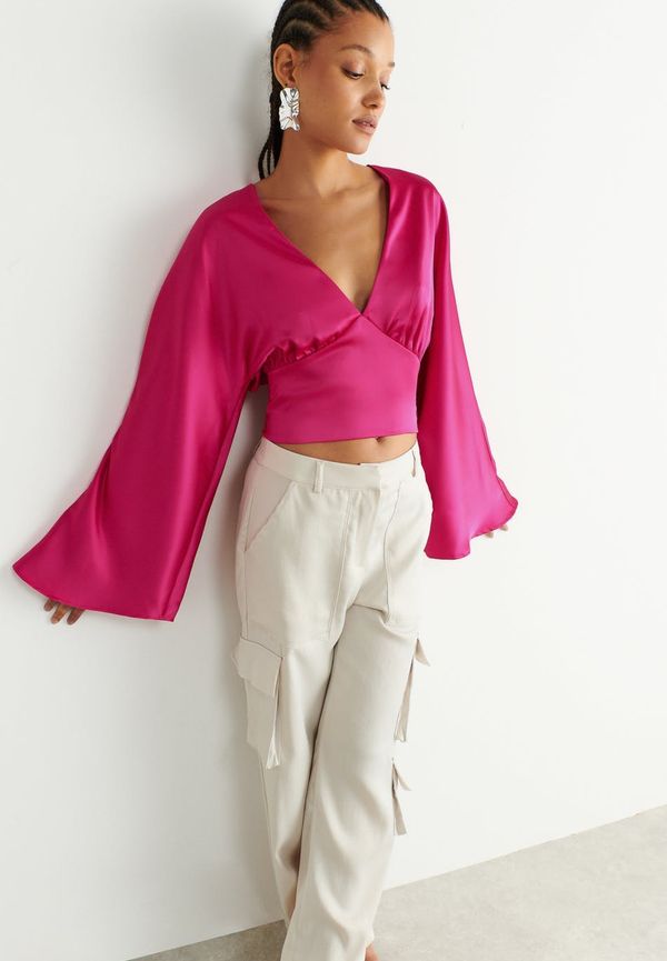 Julie satin blouse