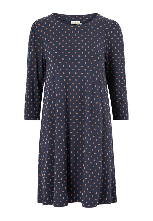 Jumperfabriken - Klänning Pernilla - Blå