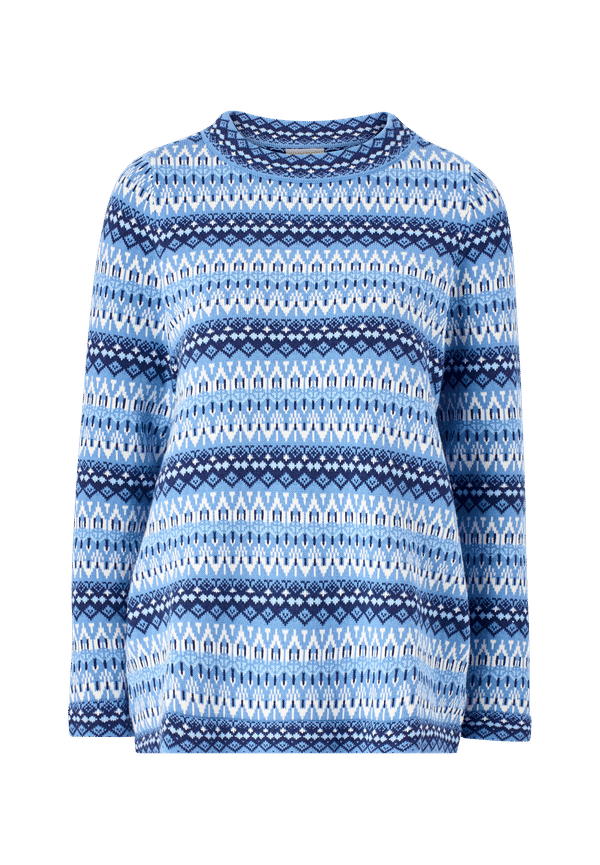 Jumperfabriken - Tröja Lindy - Blå - 42