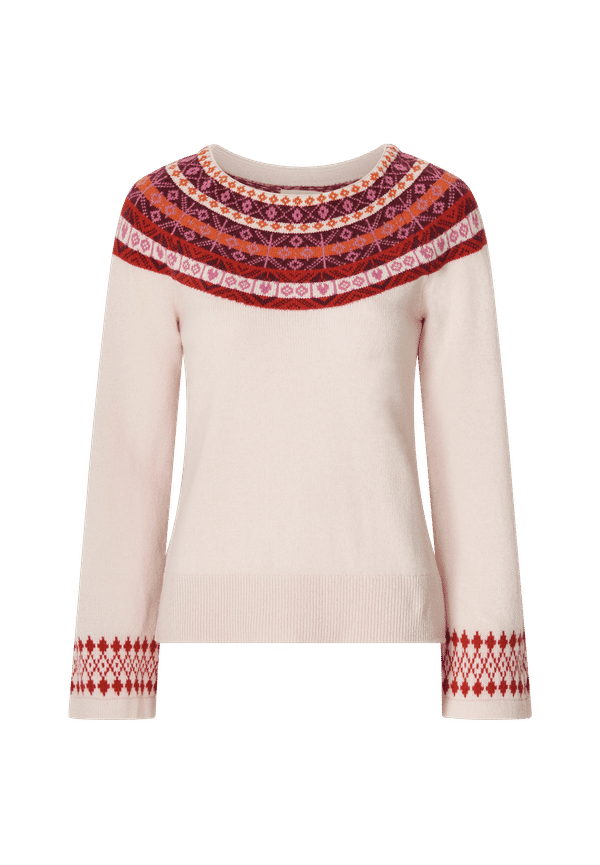 Jumperfabriken - Ulltröja Vera - Vit
