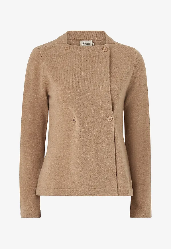 Jumperfabriken - Cardigan Marlis - Beige