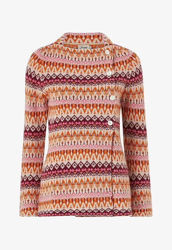 Jumperfabriken - Cardigan Sivie - Beige