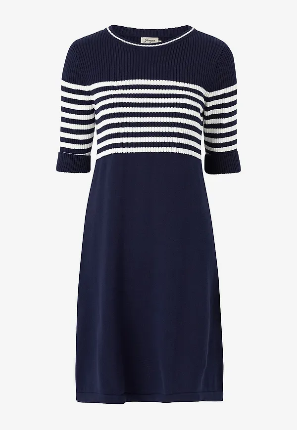 Jumperfabriken - Klänning Carla Dress - Blå