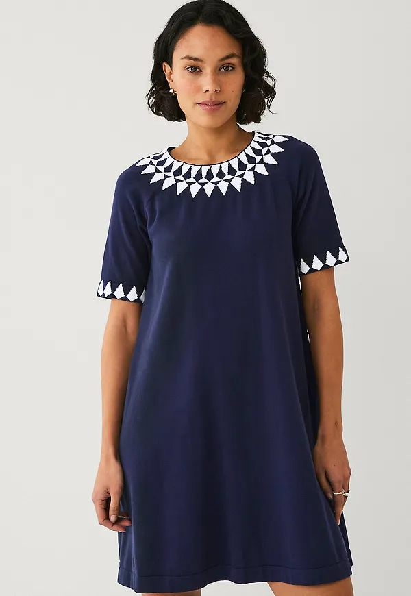 Jumperfabriken - Klänning Tindra Dress - Blå