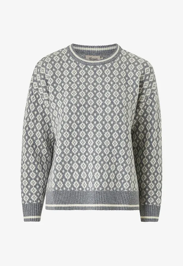 Jumperfabriken - Tröja Clothilde Jumper - Grå