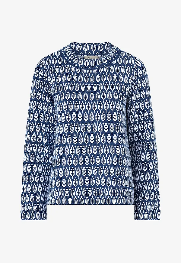 Jumperfabriken - Tröja Saralisa Jumper - Blå