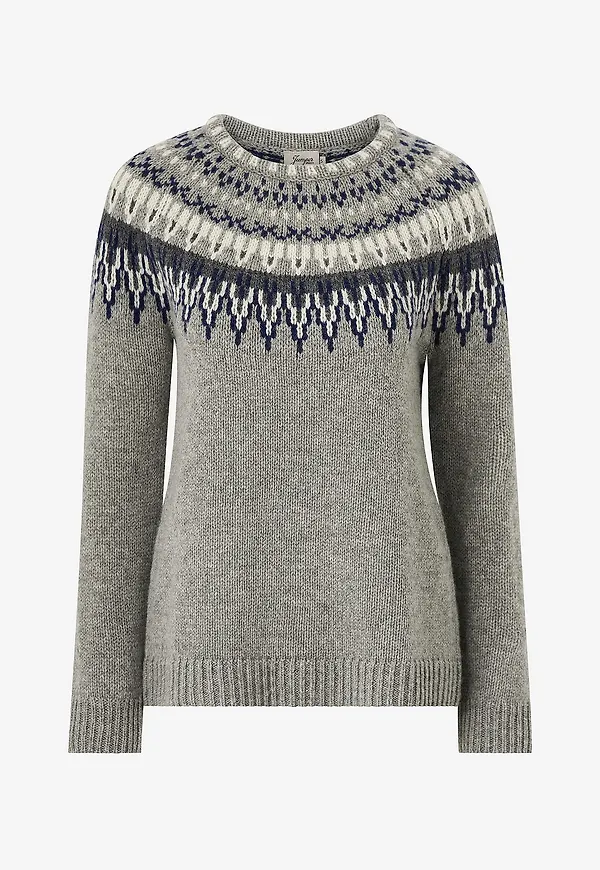Jumperfabriken - Tröja Veda Jumper - Grå