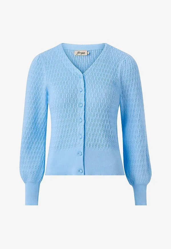 Jumperfabriken - Cardigan Johanna - Blå