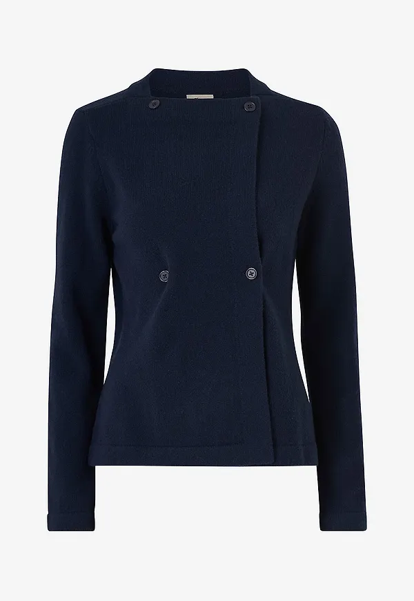 Jumperfabriken - Cardigan Marlis - Blå