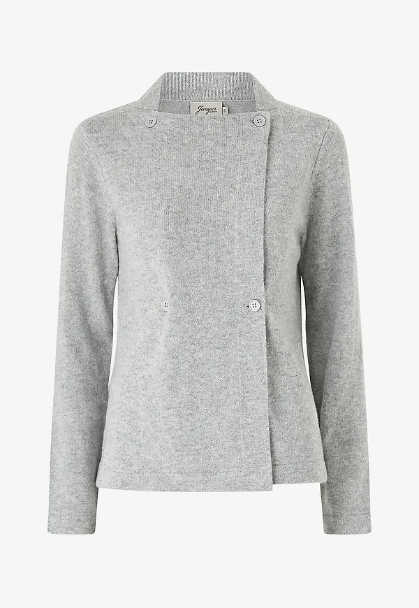 Jumperfabriken - Cardigan Marlis - Grå