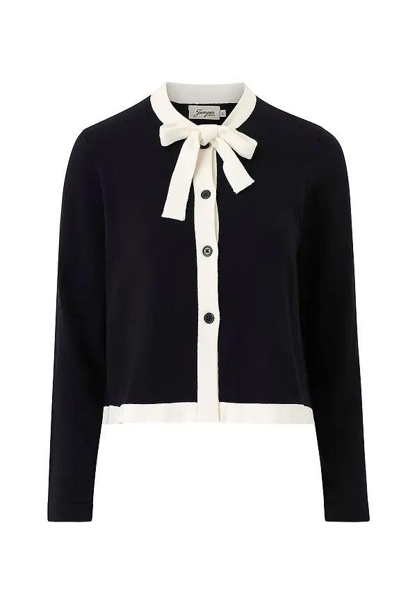 Jumperfabriken - Cardigan Paulie - Svart