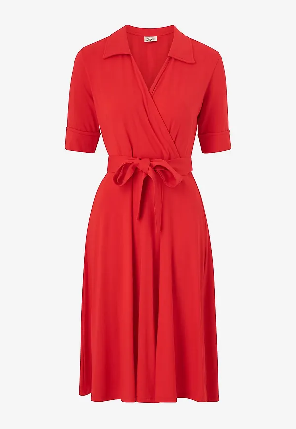 Jumperfabriken - Klänning Demi Dress - Röd
