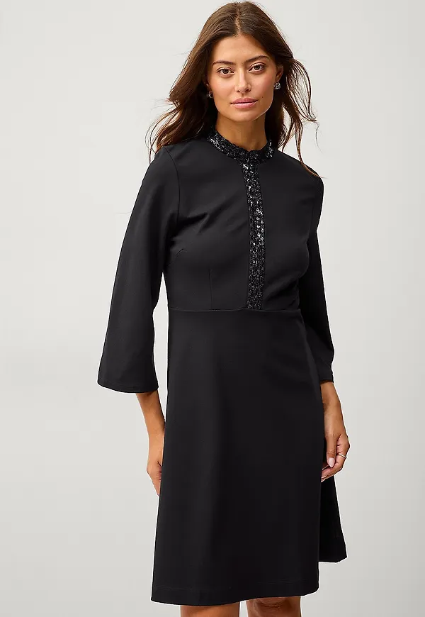 Jumperfabriken - Klänning Janina - Svart