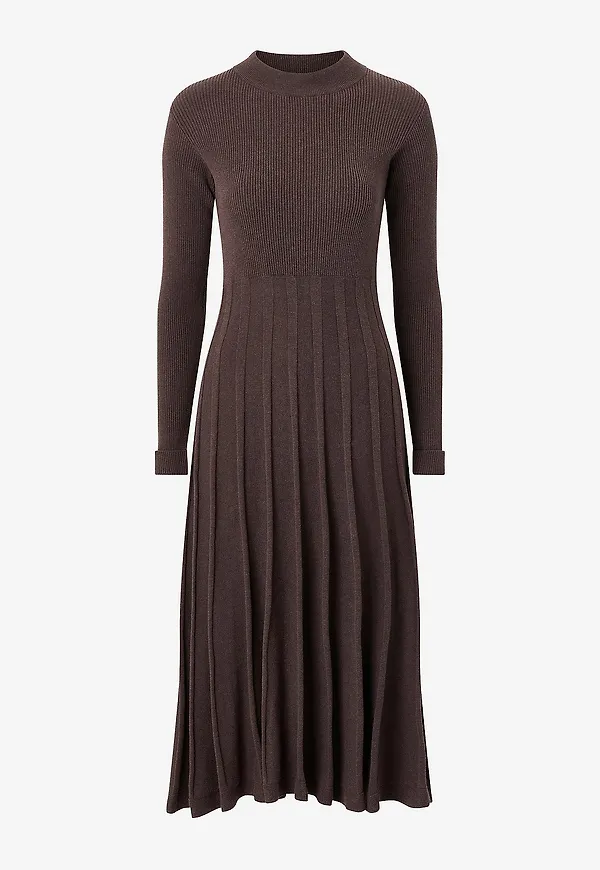 Jumperfabriken - Klänning Joanne Dress - Brun
