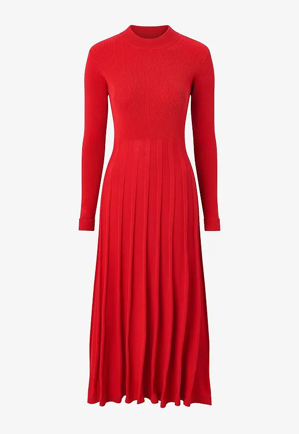 Jumperfabriken - Klänning Joanne Dress - Röd