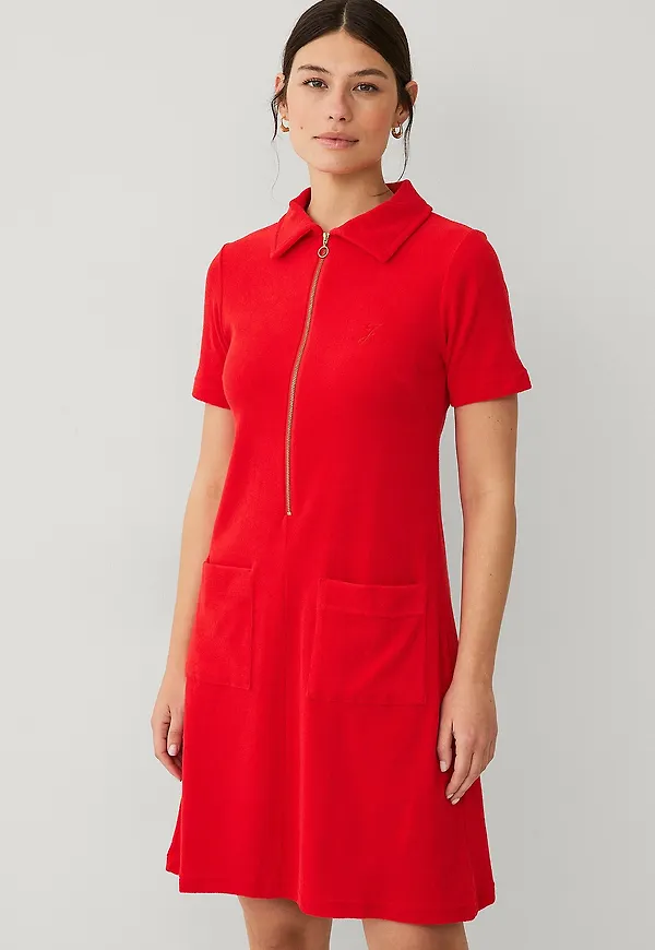 Jumperfabriken - Klänning Lovisa Dress - Röd